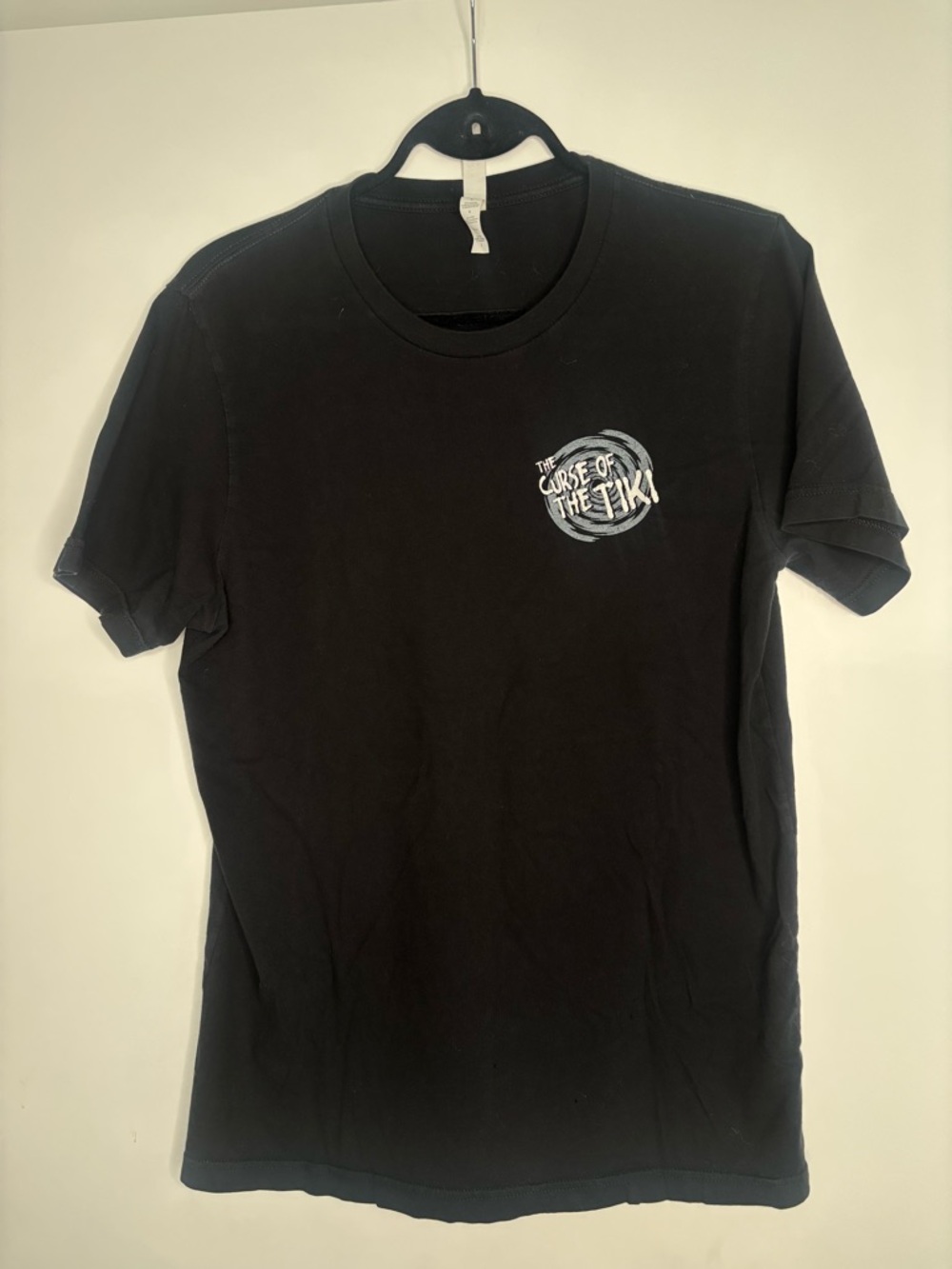 Curse of the Tiki Black Graphic Tee - custom screen print